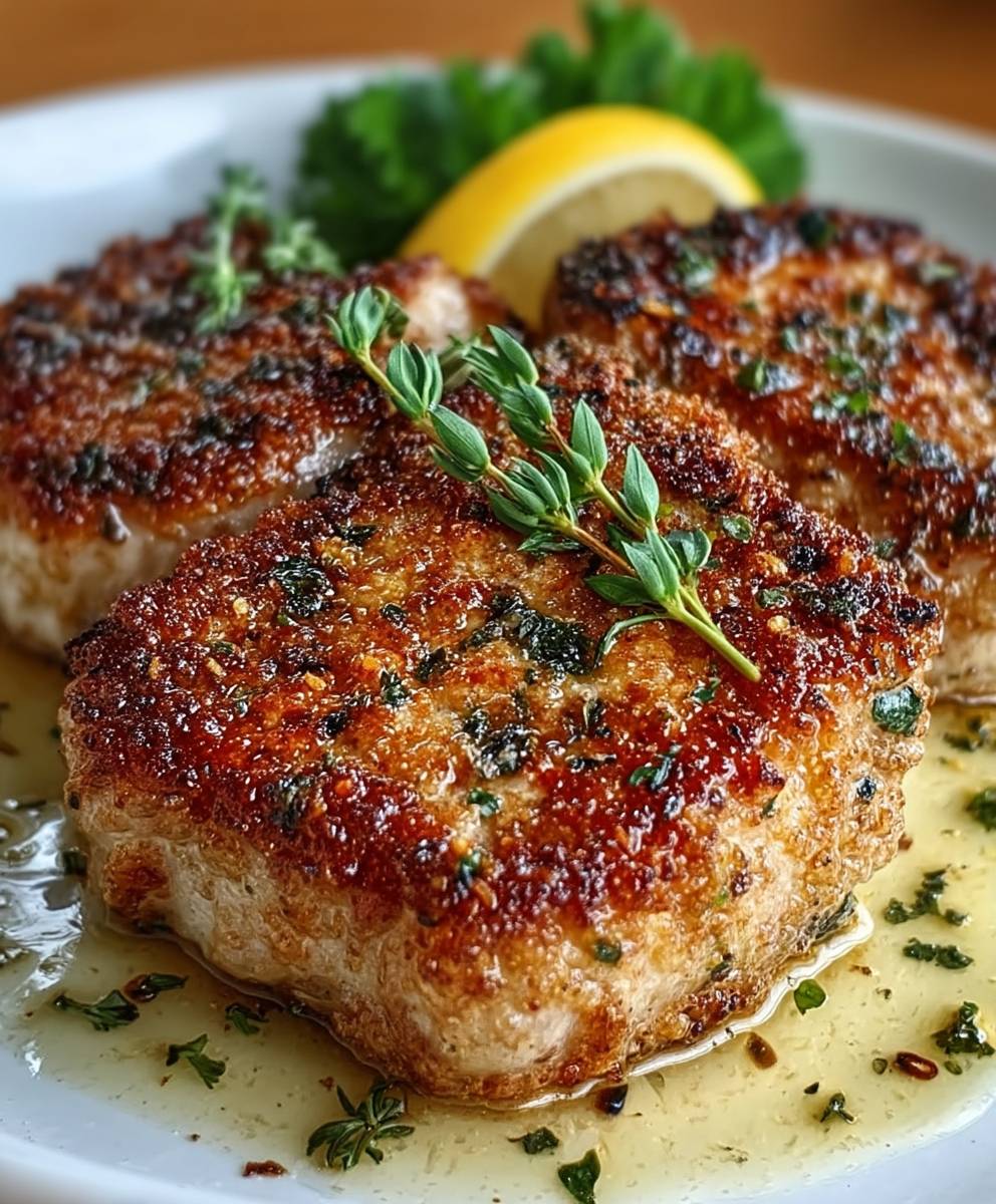 Garlic Parmesan Pork Chops