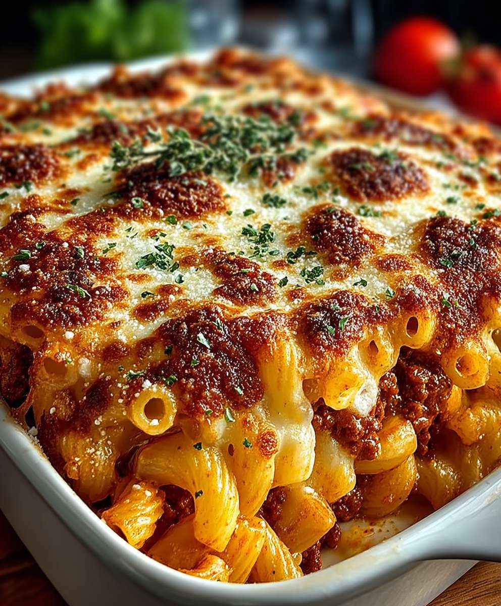 Baked Ziti Cheesy Pasta