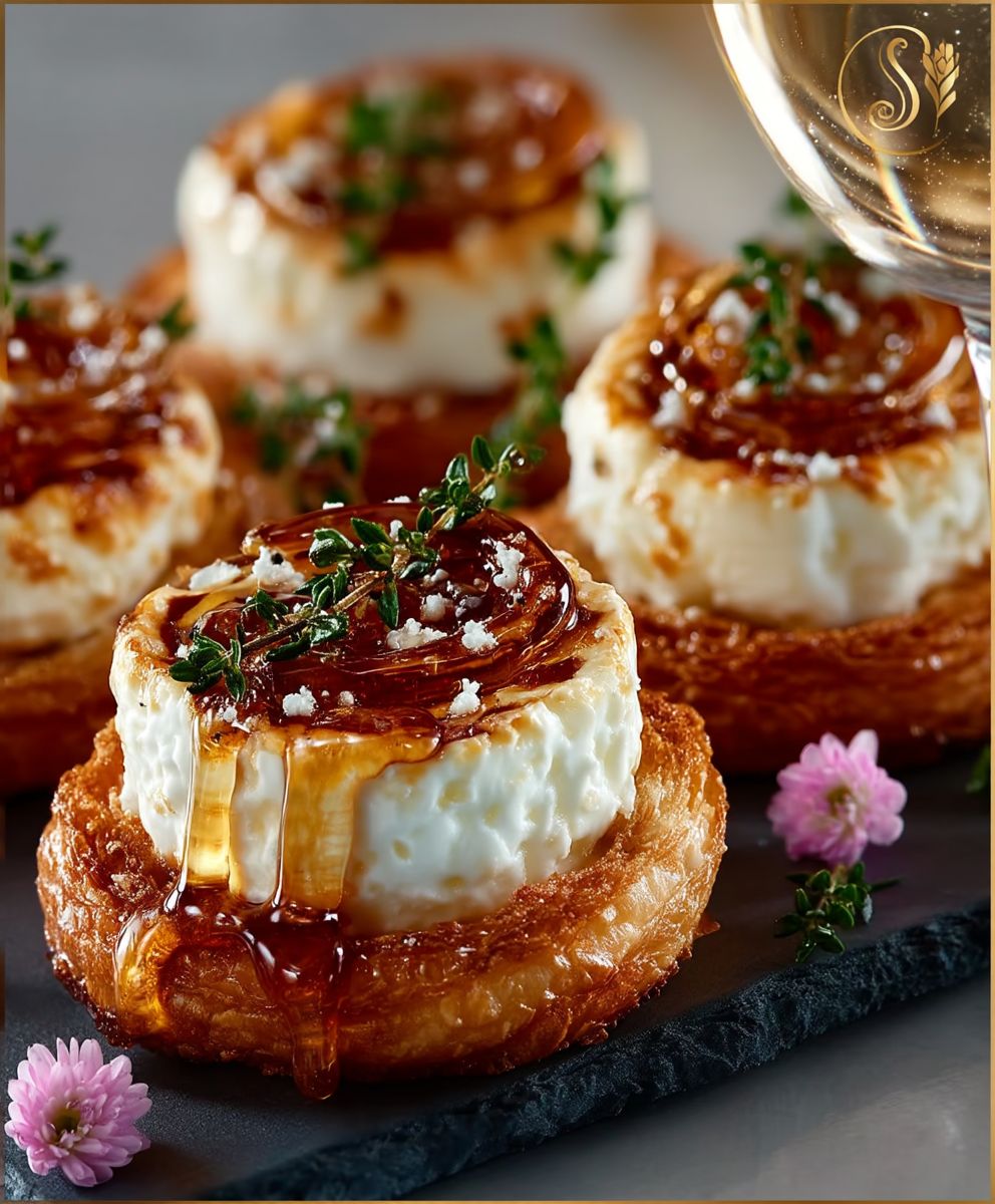Goat Cheese Honey Bites