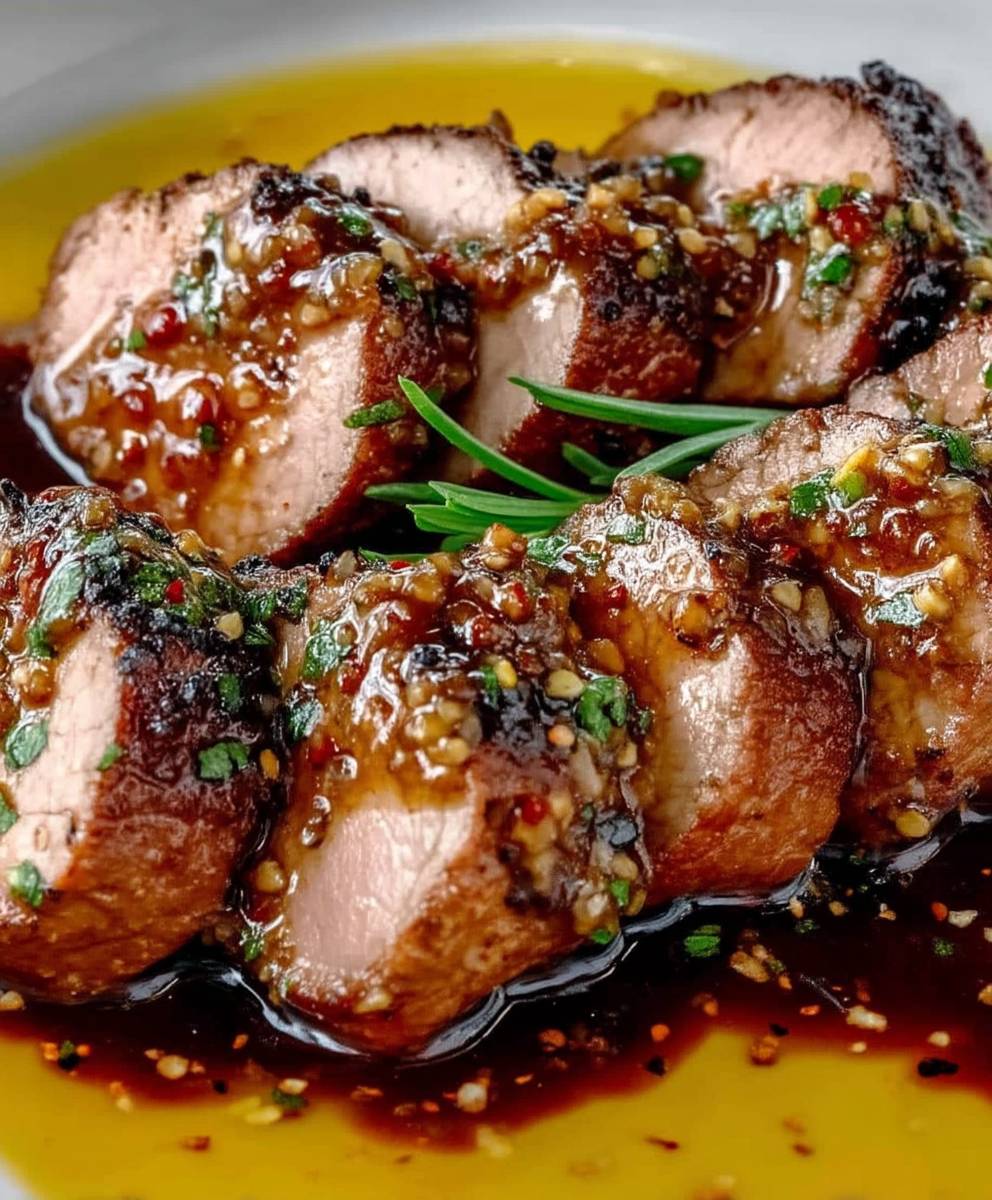 Maple Mustard Pork Tenderloin