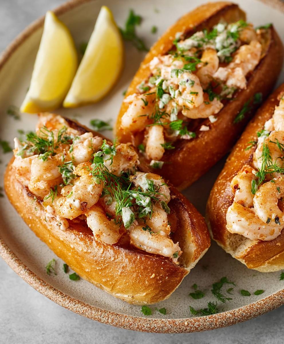Buttery Shrimp Rolls