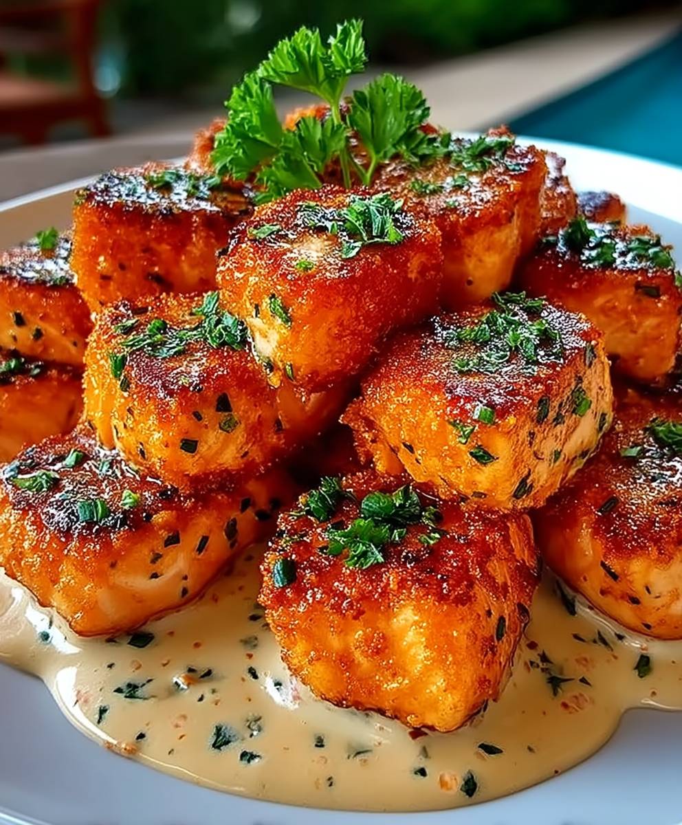 Bang Bang Salmon Bites