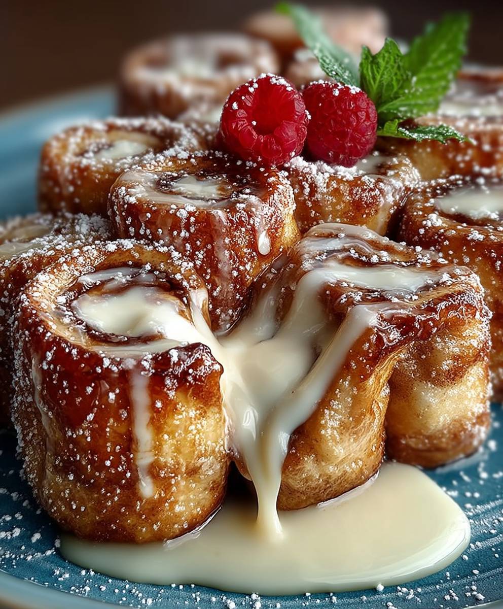 Cinnamon roll french toast