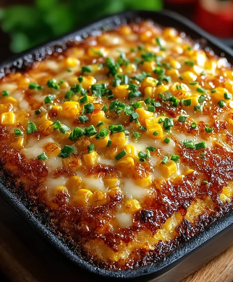 Honey Glazed Corn Casserole