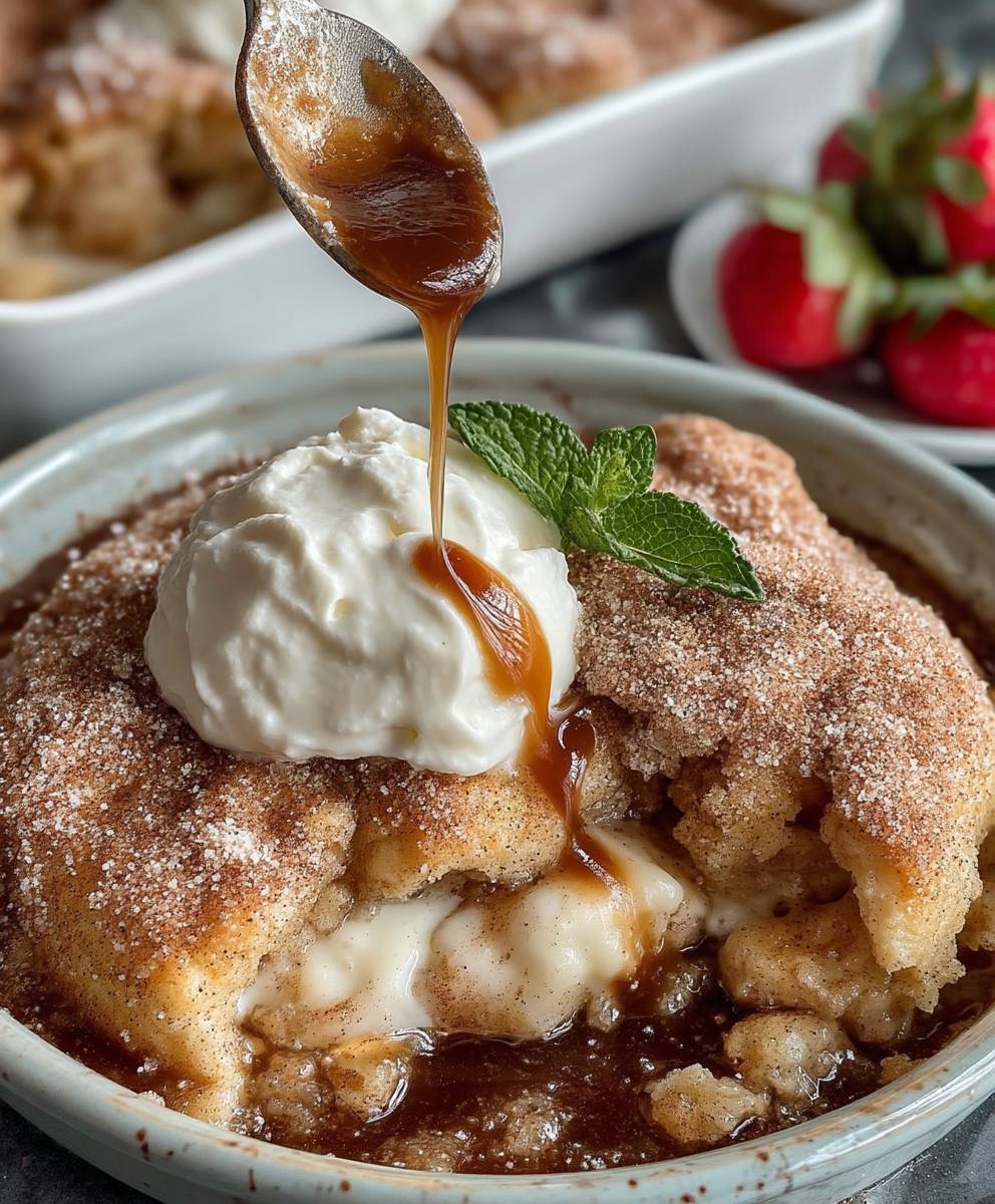 Snickerdoodle cobbler