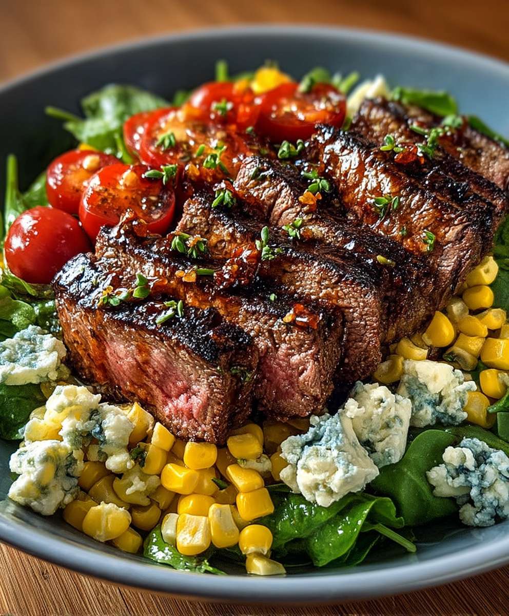 Grilled Balsamic Steak Salad