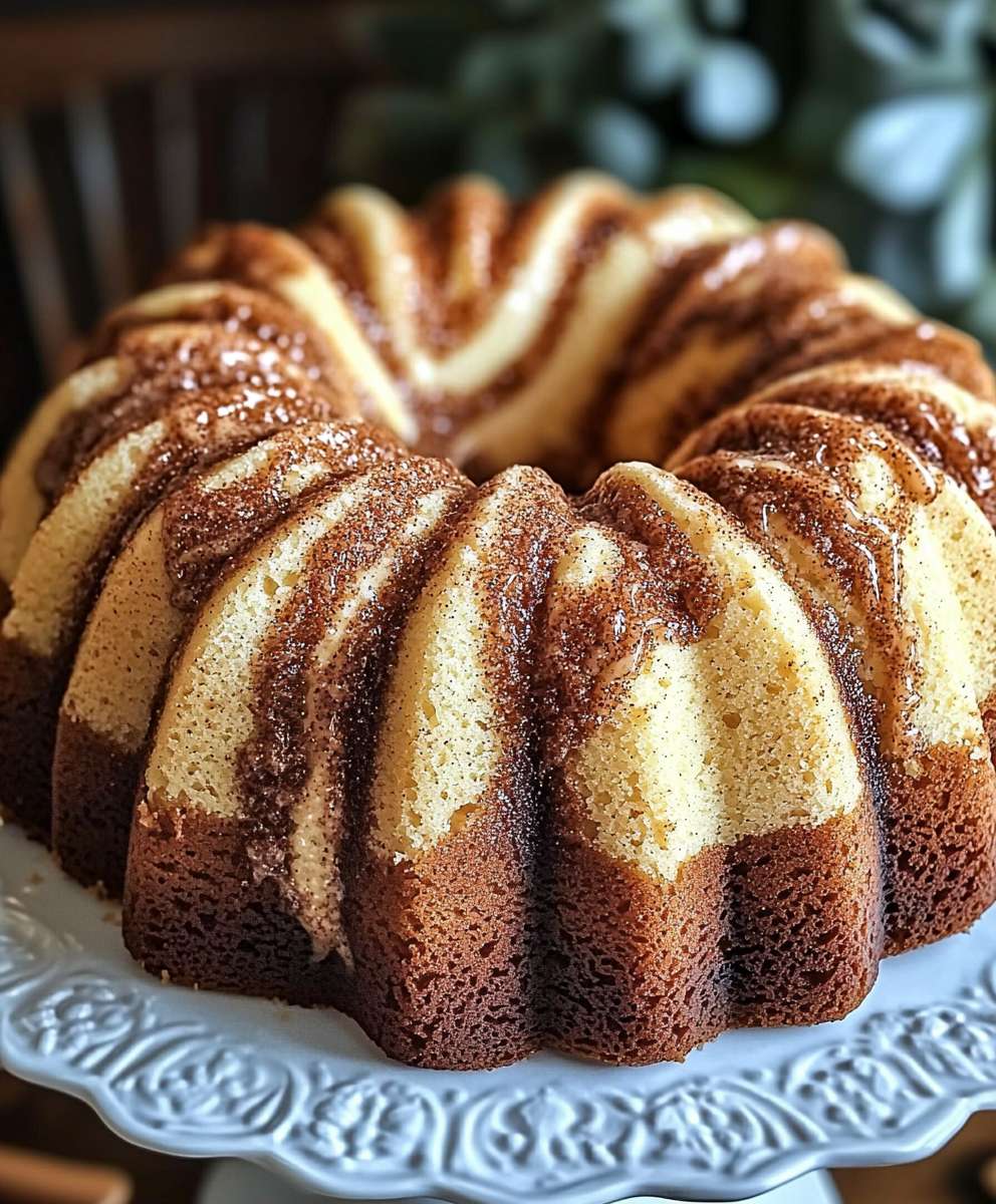 Cinnamon Swirl Bundt Cake