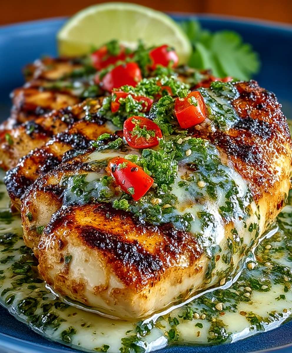 Grilled Salsa Verde Chicken