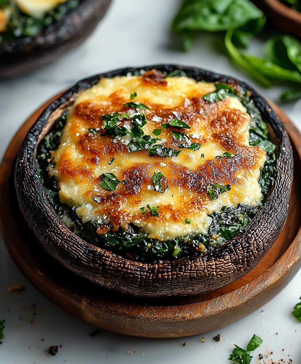 Stuffed Portobello Mushroom