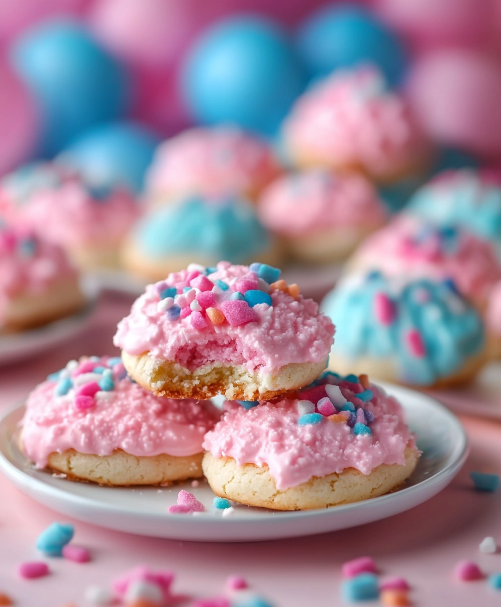 Cotton Candy Cookies
