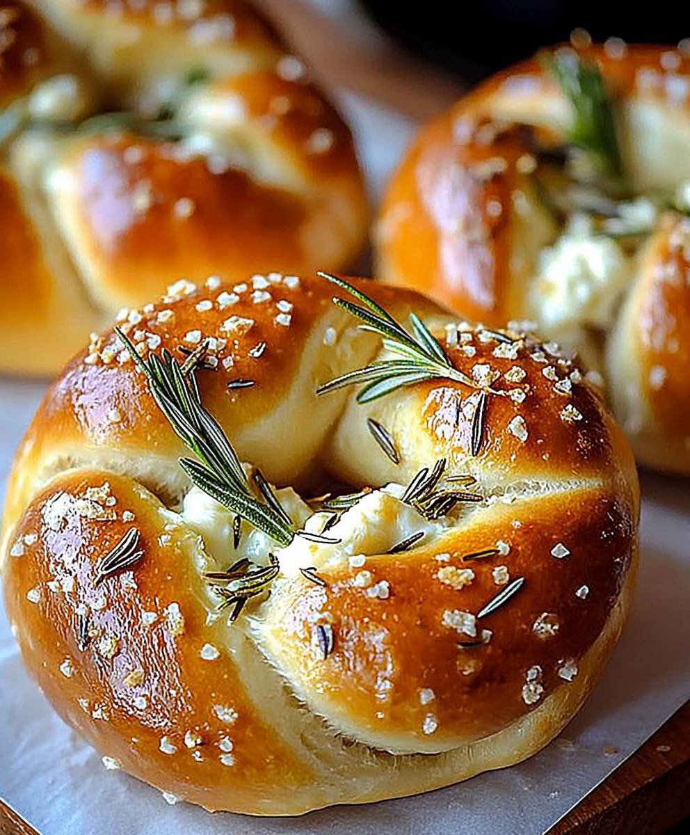 Mozzarella Stuffed Pretzels