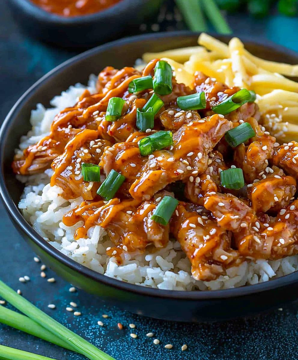 Korean Spicy Pork Bowls