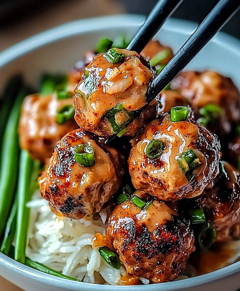 Korean BBQ Meatballs
