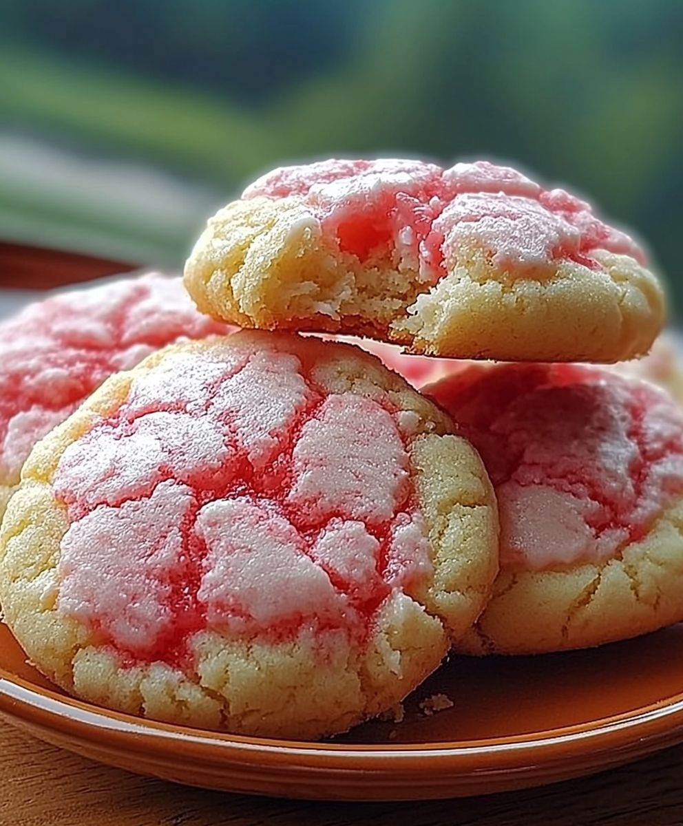 Strawberry Cheesecake Cookies