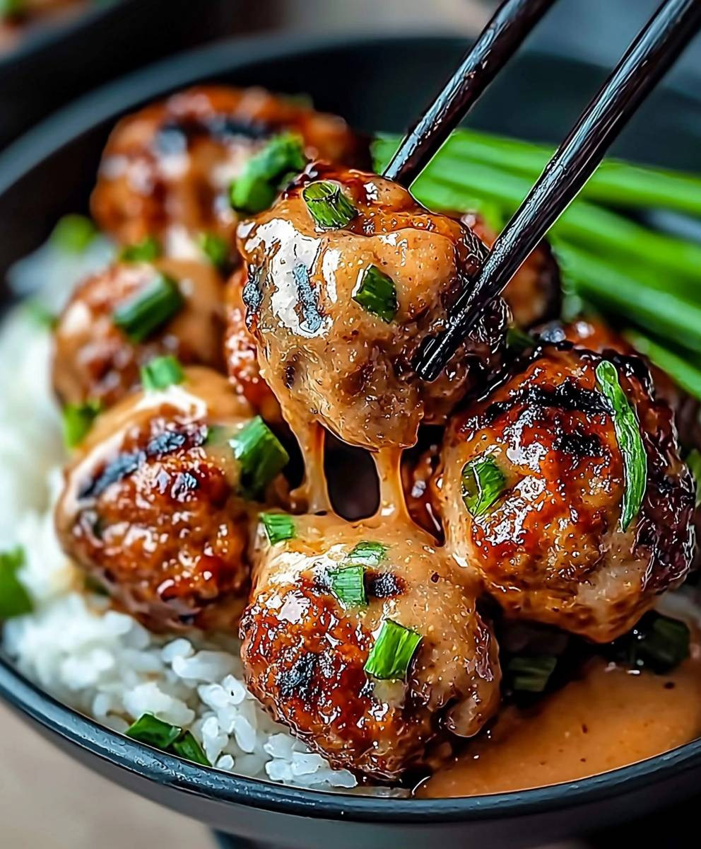 Korean BBQ Meatballs