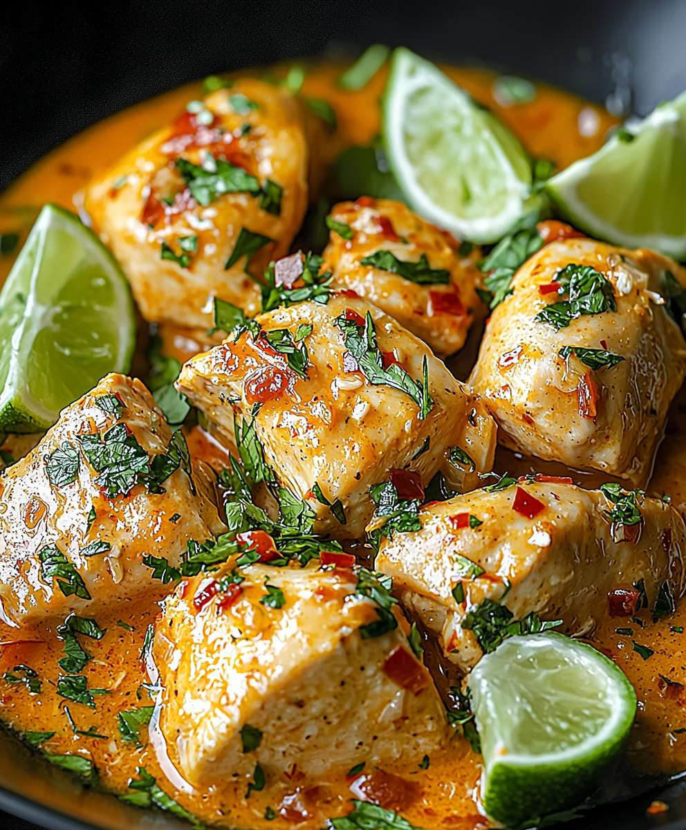 Coconut Lime Chicken Dish