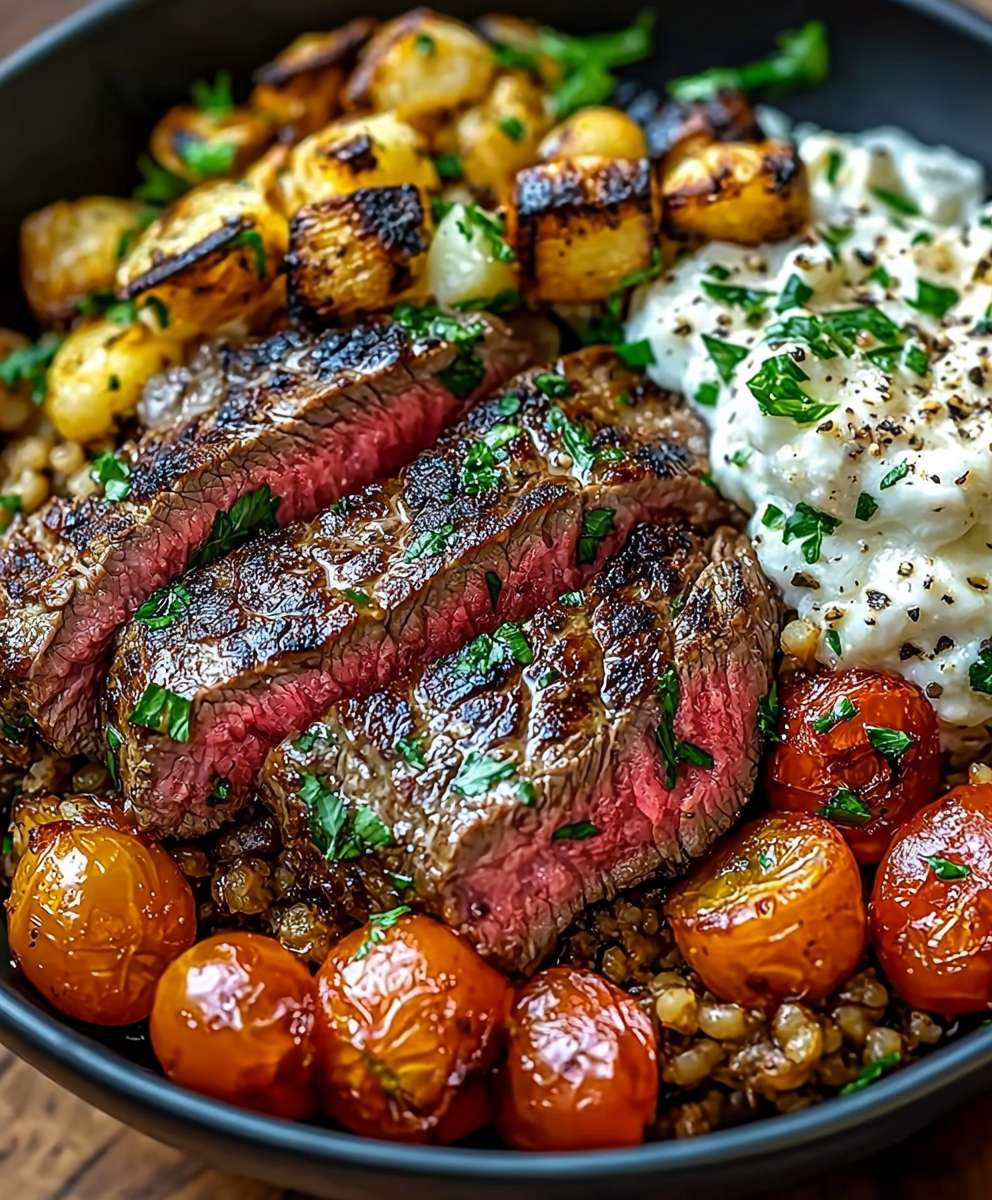 Mediterranean Steak Bowl