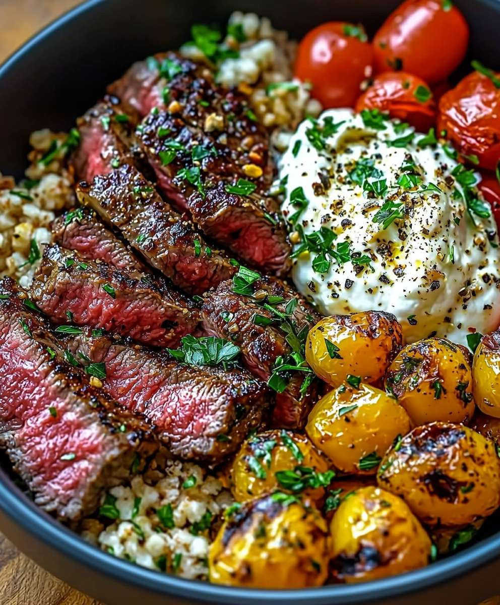 Mediterranean Steak Bowl