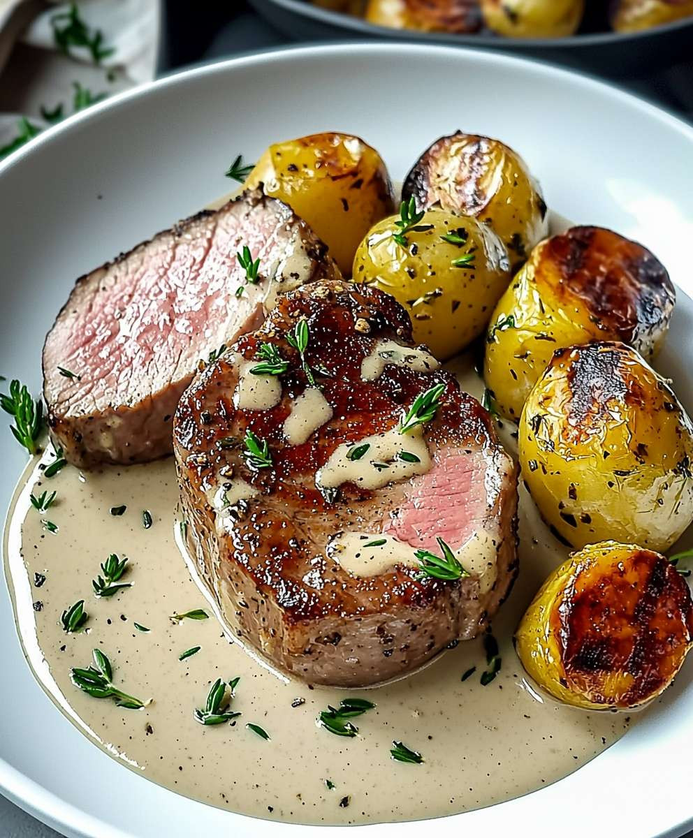 Pork Tenderloin Dijon Sauce