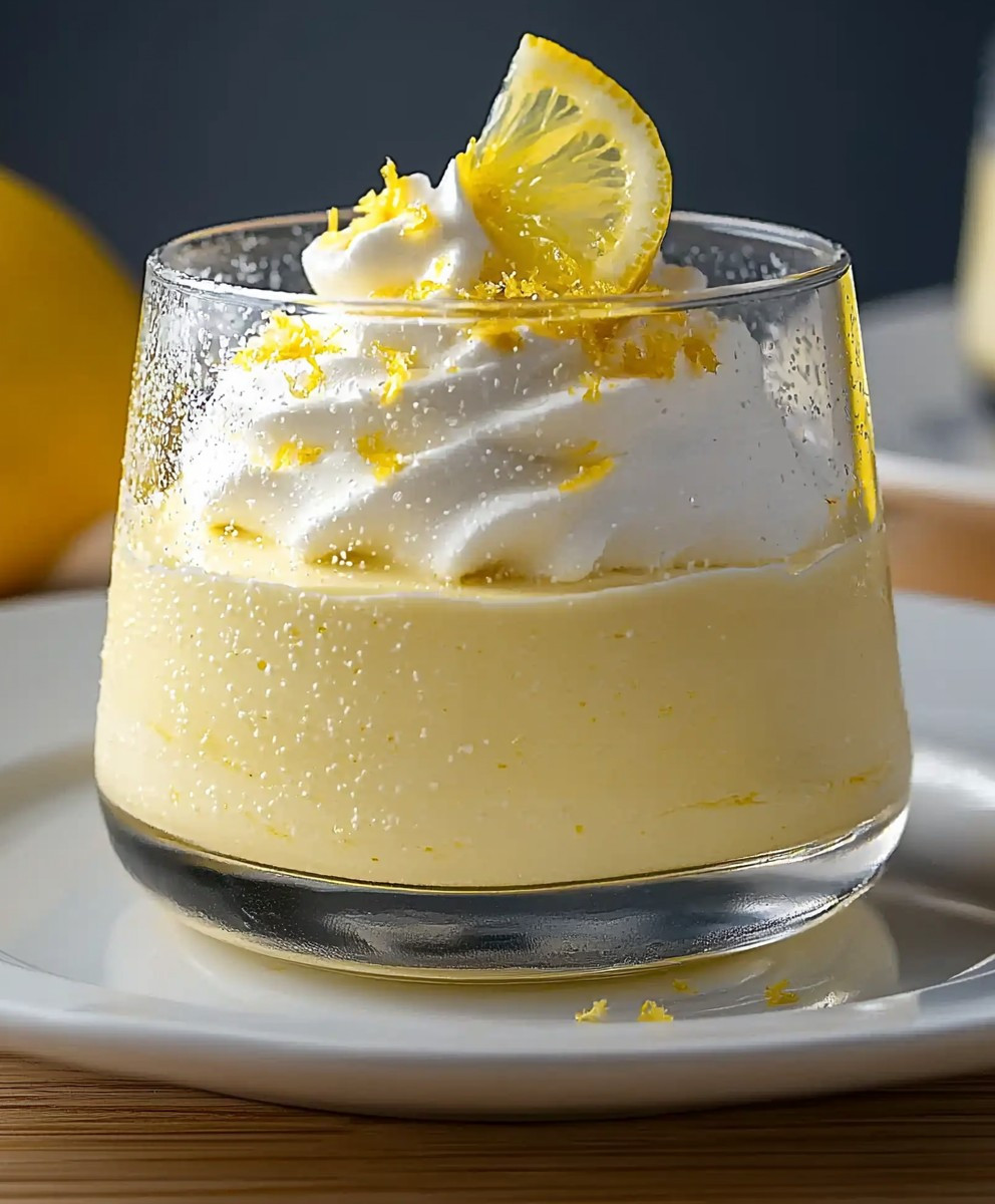 Lemon Mascarpone Mousse