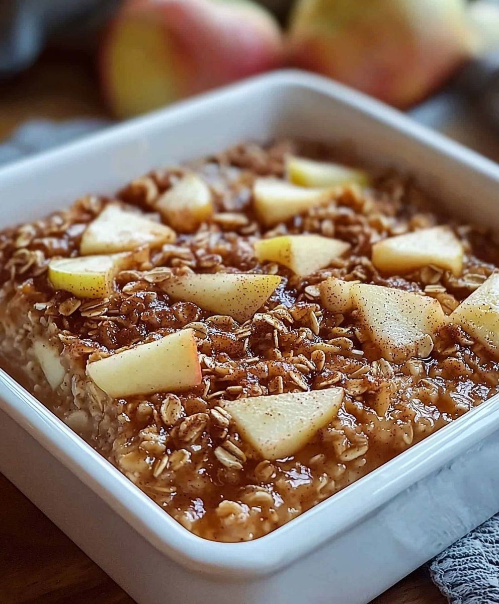 Amish Apple Cinnamon Oatmeal
