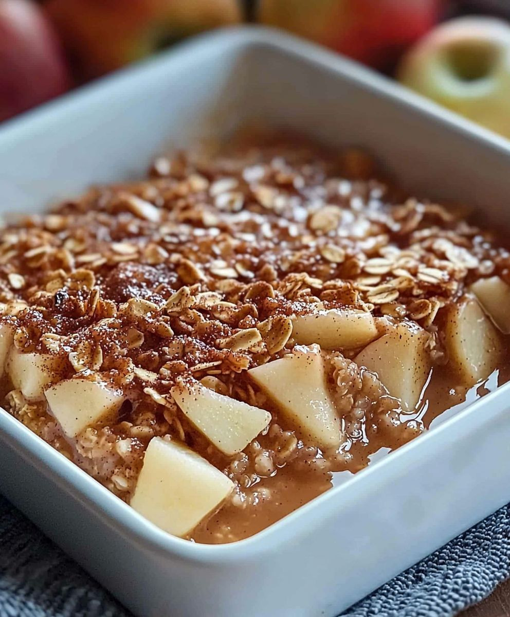 Amish Apple Cinnamon Oatmeal