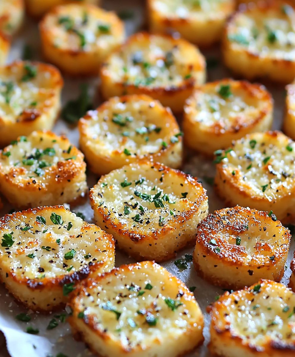 Garlic Bread Ritz Bits