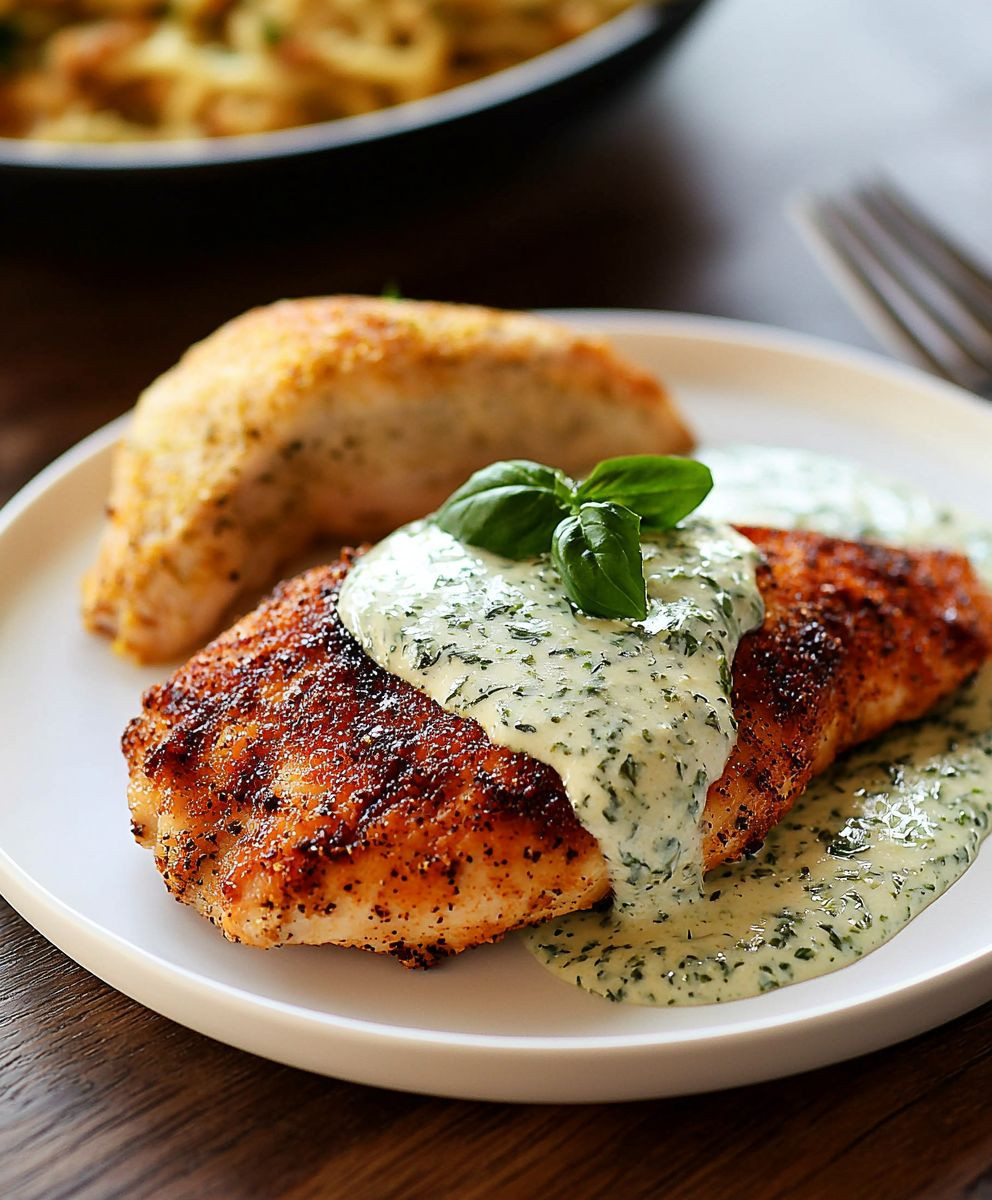 Basil Cream Chicken
