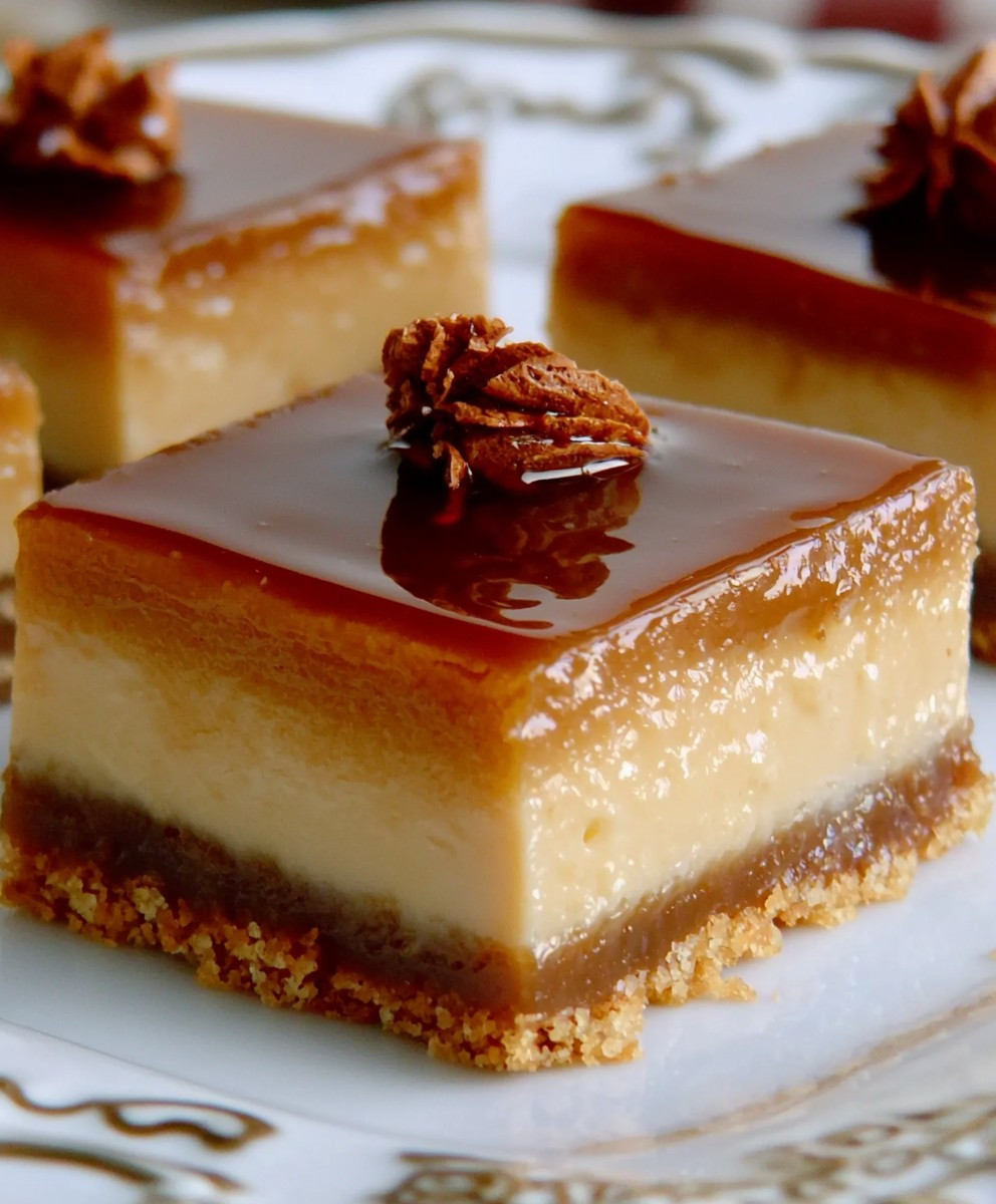 Dulce de Leche Cheesecake Bars