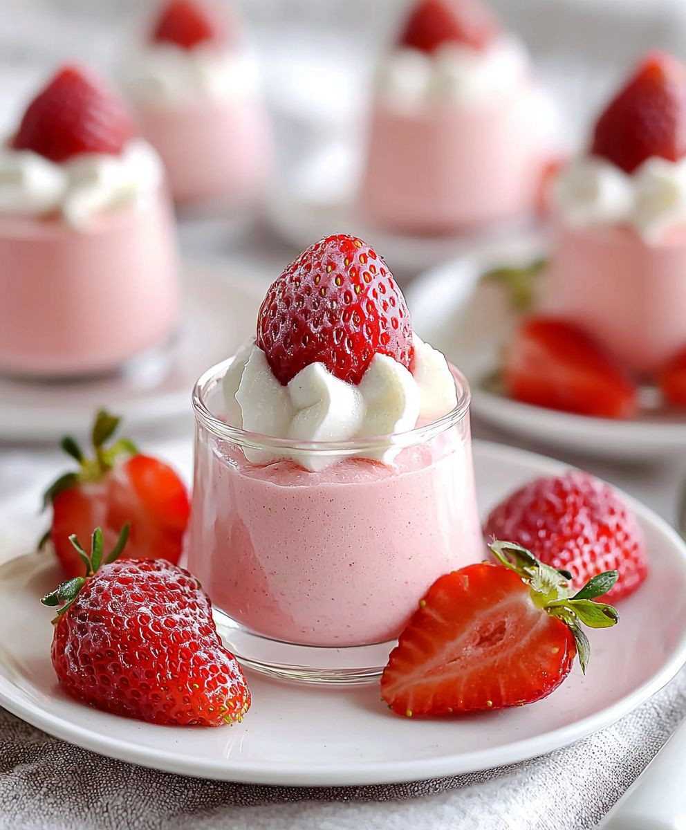 Strawberry Mousse Dessert
