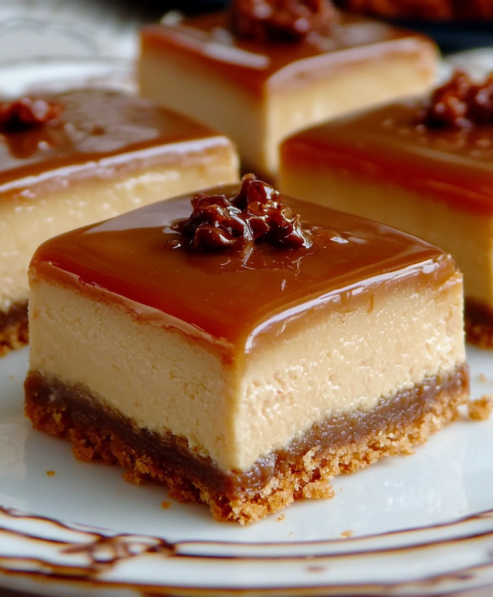 Dulce de Leche Cheesecake Bars