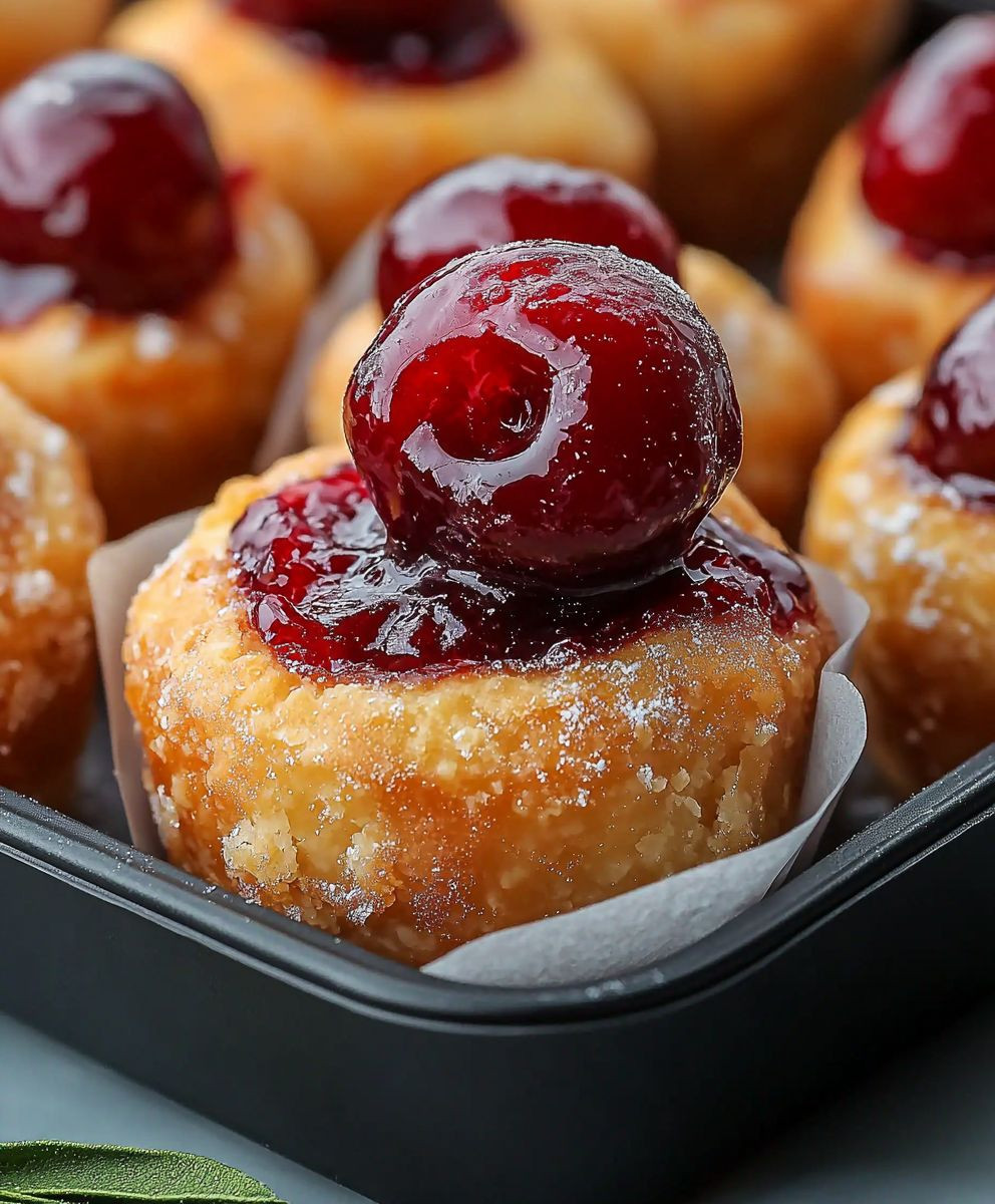 Cherry Pie Bites