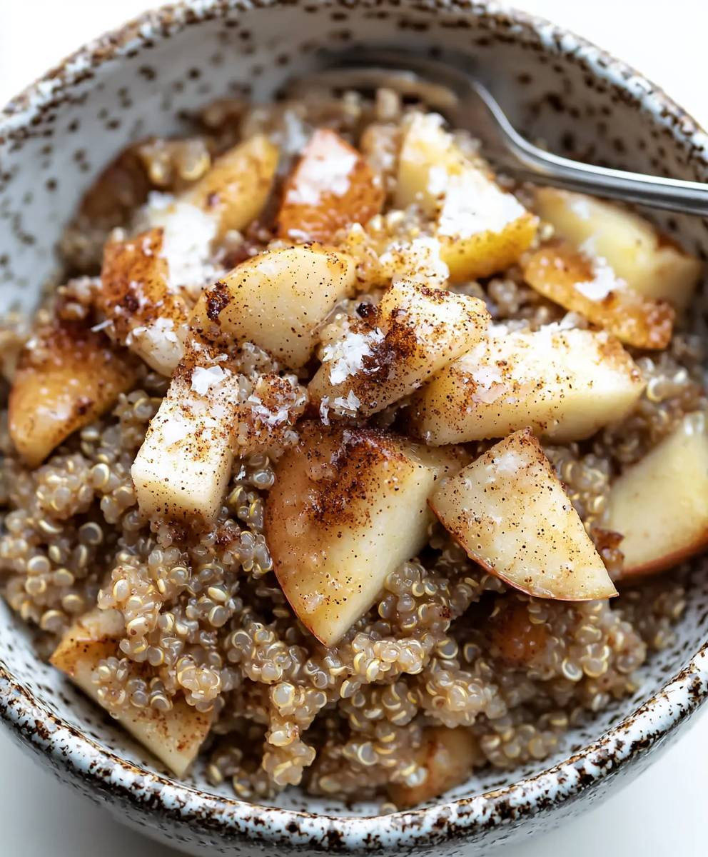 Cinnamon Apple Quinoa Breakfast