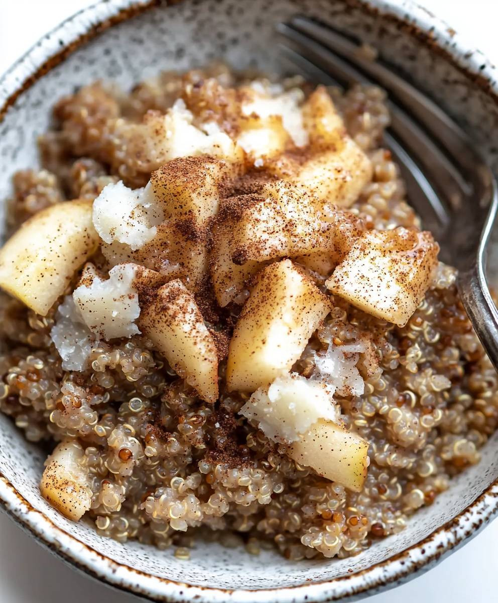 Cinnamon Apple Quinoa Breakfast