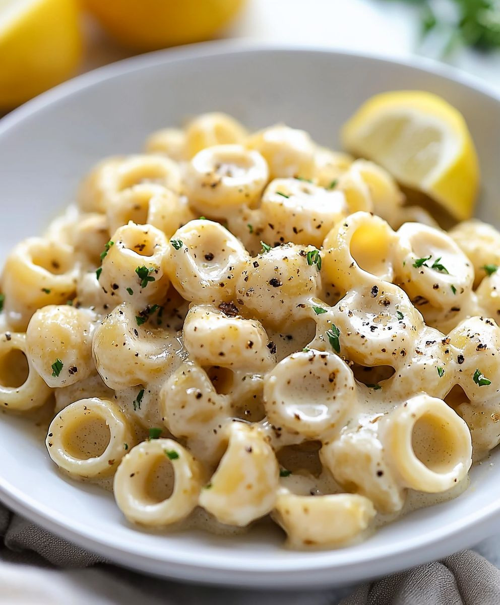 Garlic Butter Pasta Dish