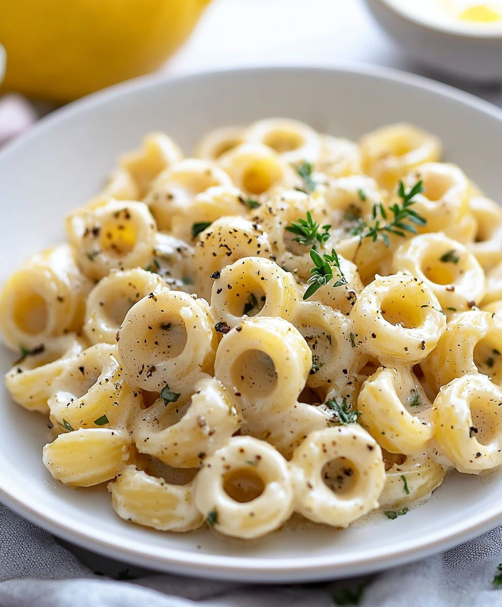 Garlic Butter Pasta Dish