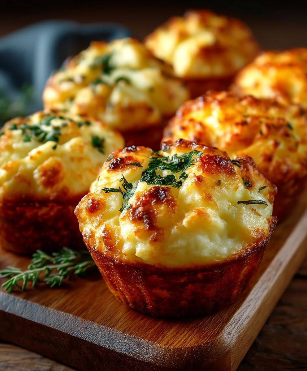 Mashed potato muffins