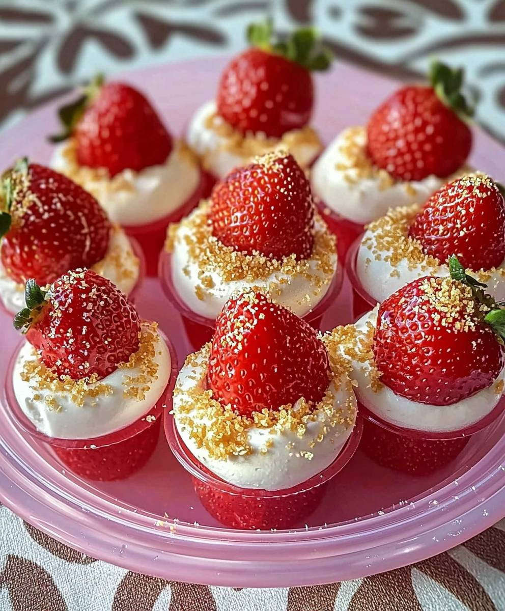 Cheesecake Deviled Strawberries