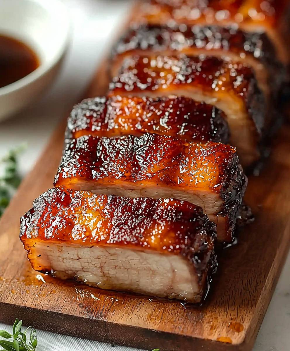 Caramelized Honey Glazed Pork