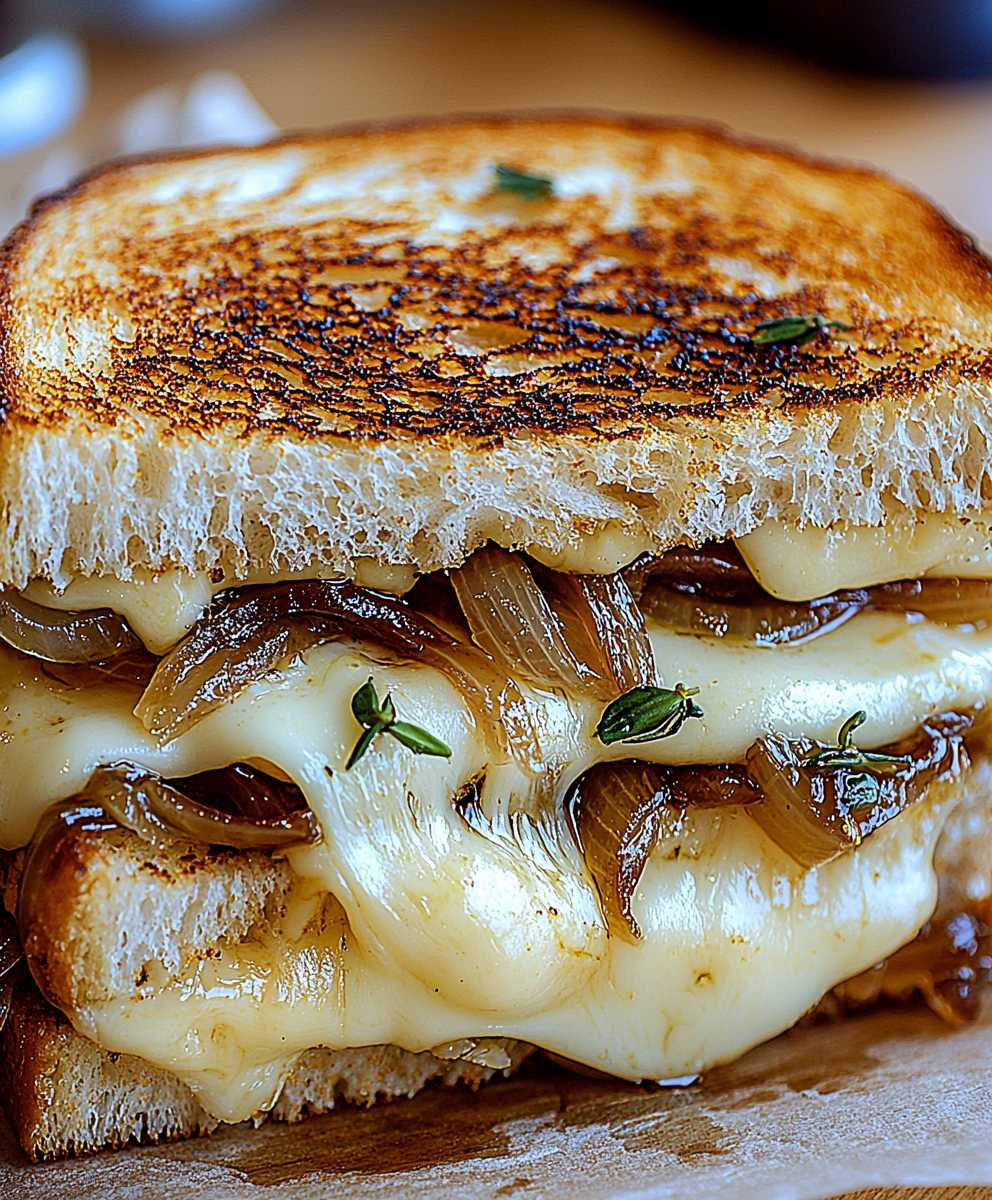 French Onion Grilled Cheese