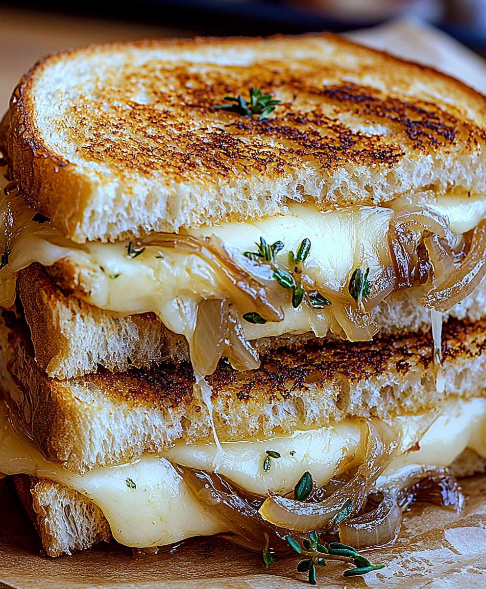 French Onion Grilled Cheese