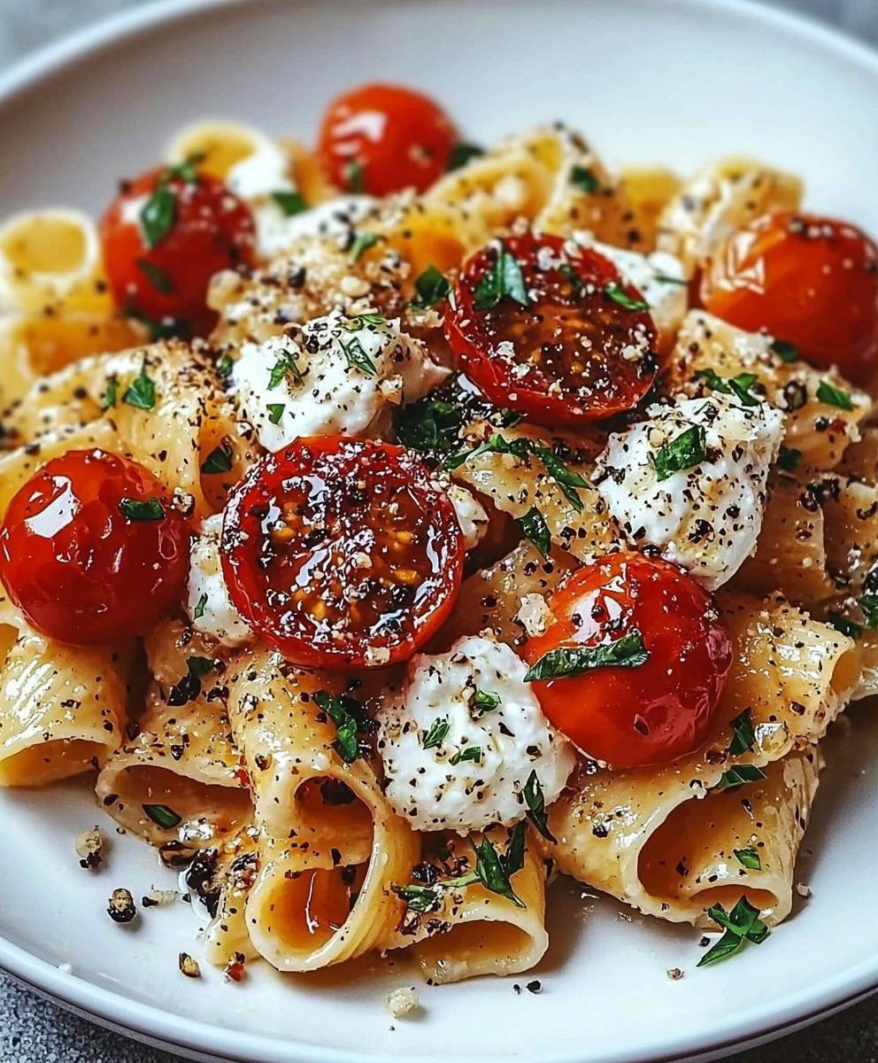 Roasted Tomato Garlic Pasta