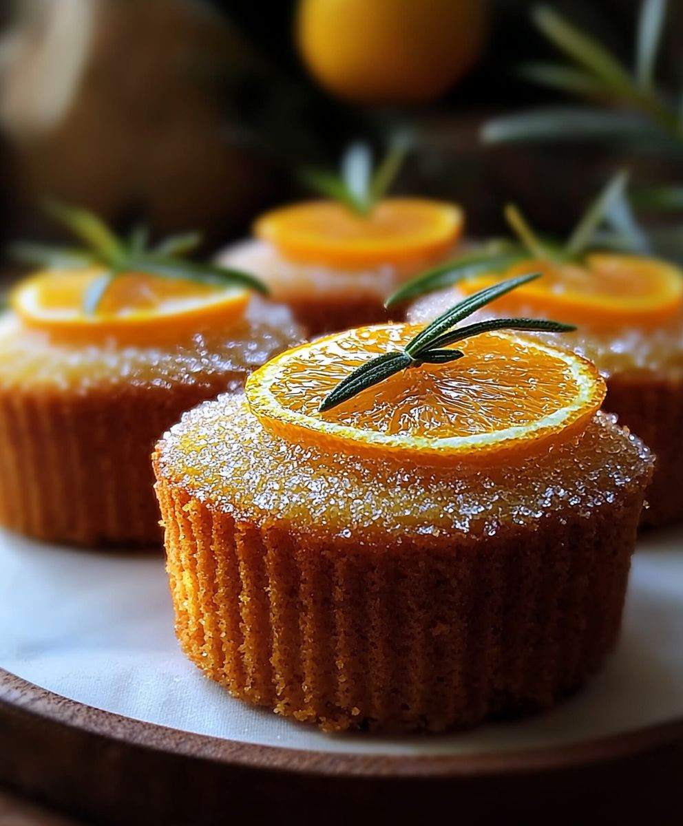 Orange Ginger Honey Cakes