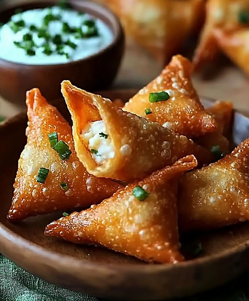 Crab Cream Cheese Wontons