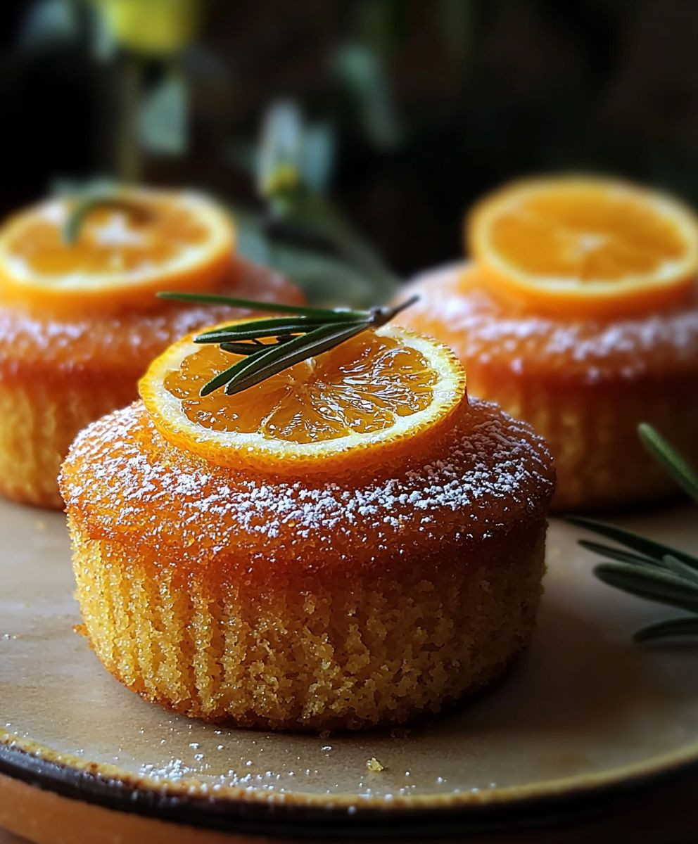 Orange Ginger Honey Cakes