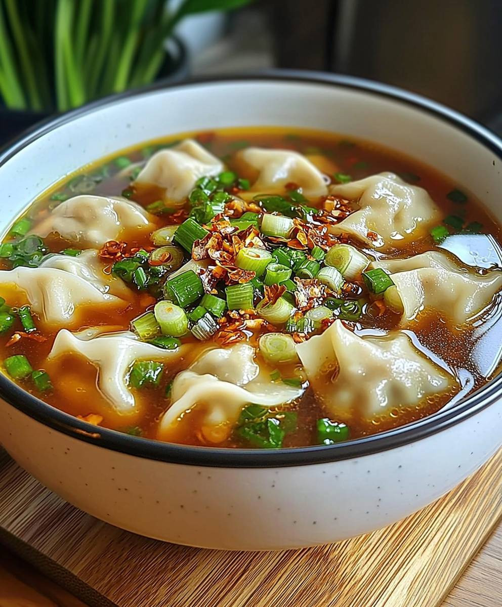 Wonton Soup in 30 Minutes
