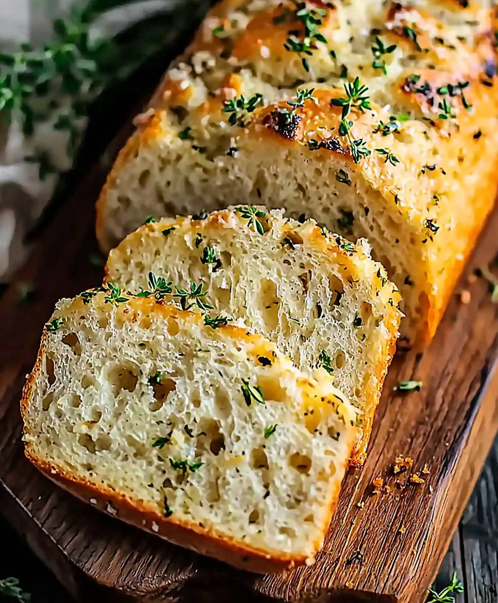 Garlic Parmesan Herb Bread
