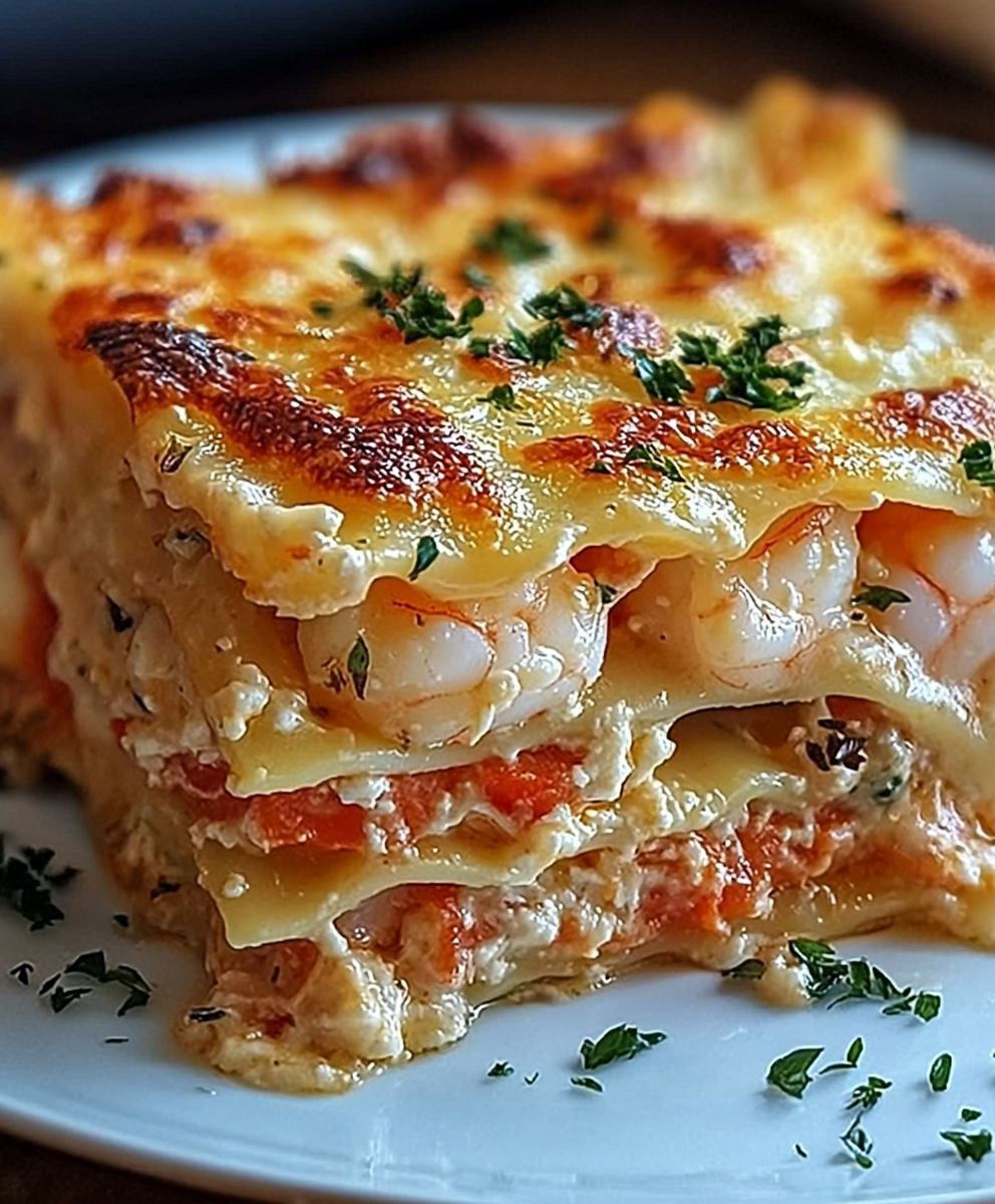 Seafood Lasagna with Lobster