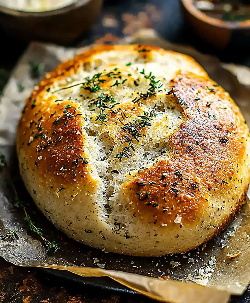 Garlic Parmesan Herb Bread