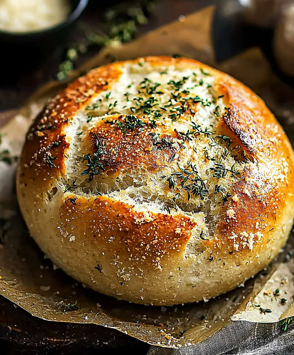 Garlic Parmesan Herb Bread